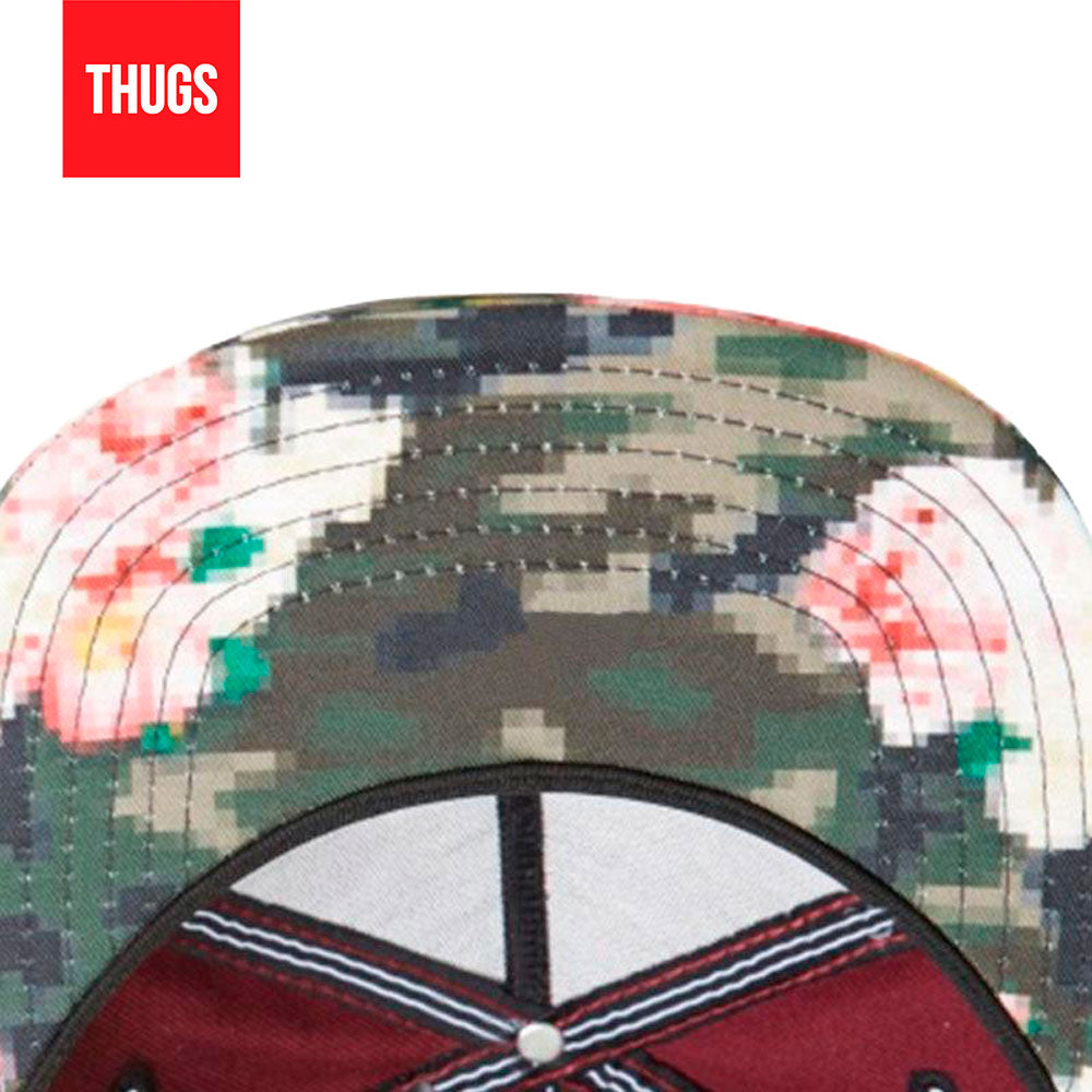 Boné Snapback "Paris" Vermelho estampado