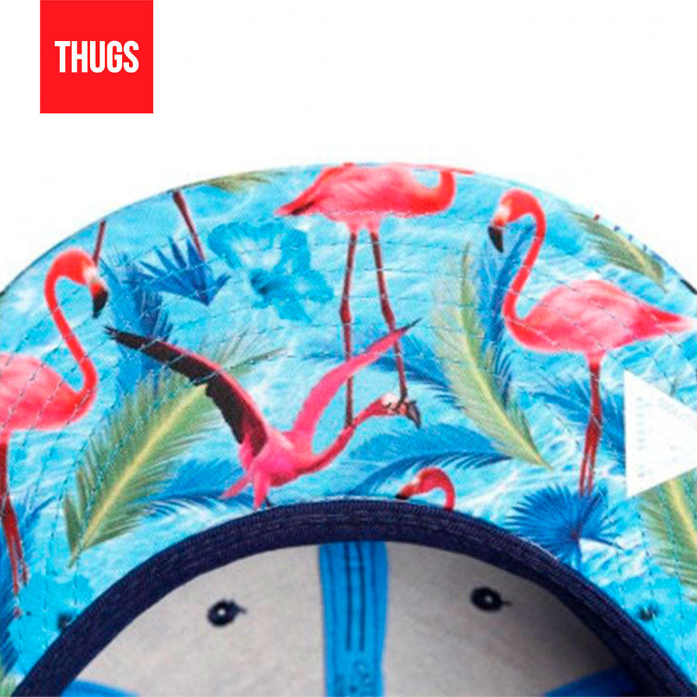 Boné Snapback "Hello Brooklyn" Azul estampado