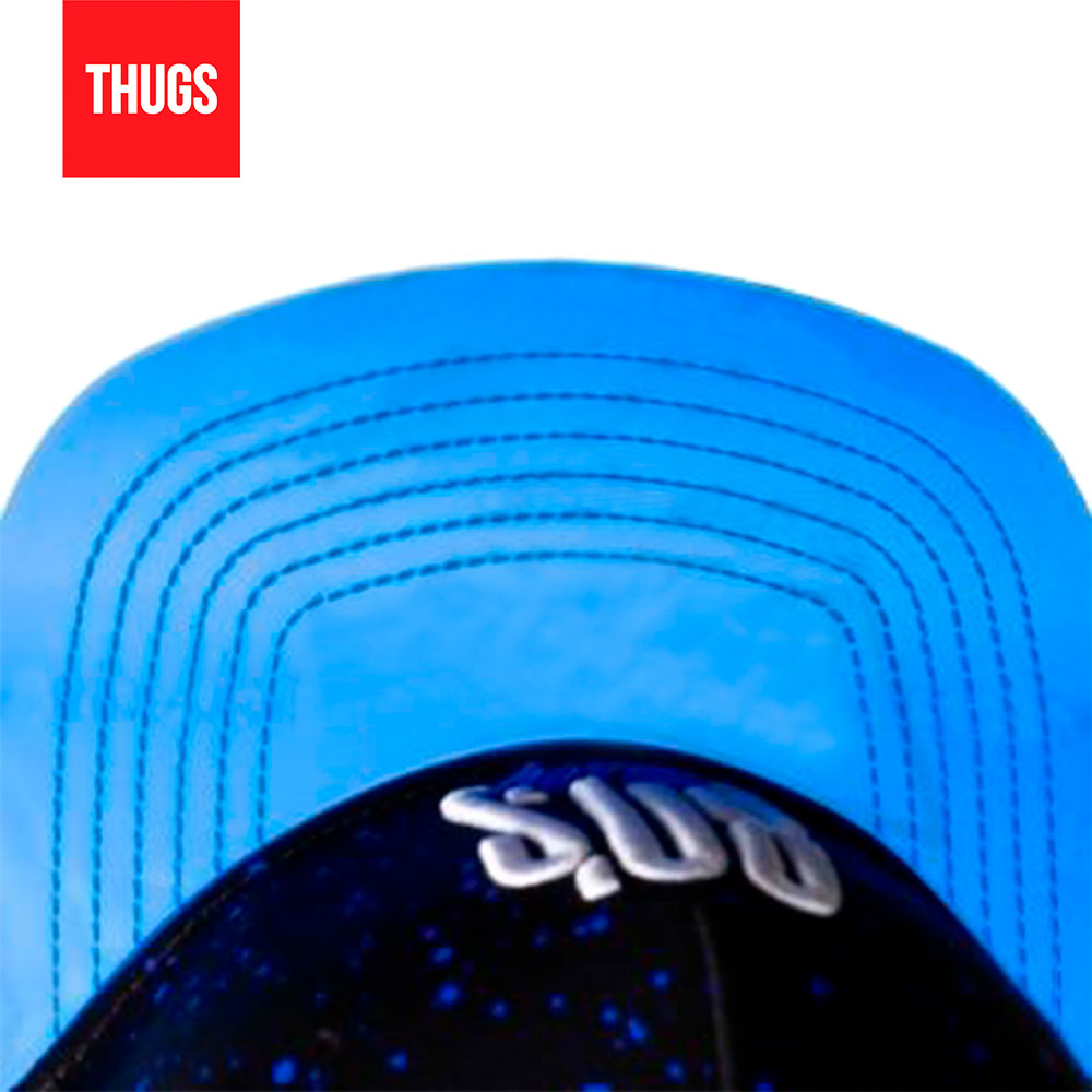 Boné Snapback "80's Baby" Preto e Azul
