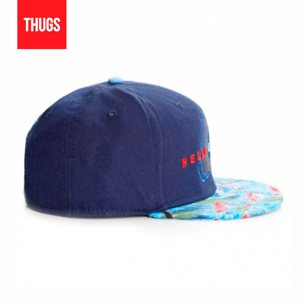 Boné Snapback "Hello Brooklyn" Azul estampado