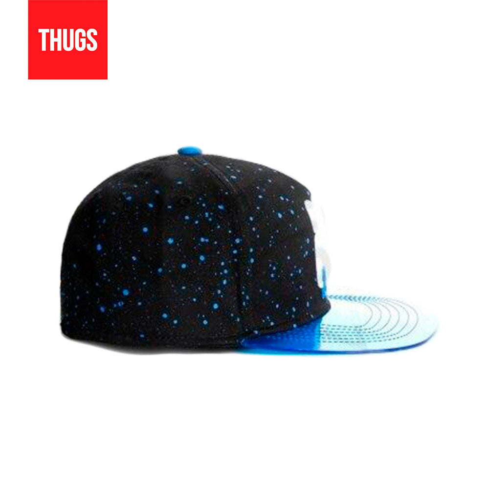 Boné Snapback "80's Baby" Preto e Azul