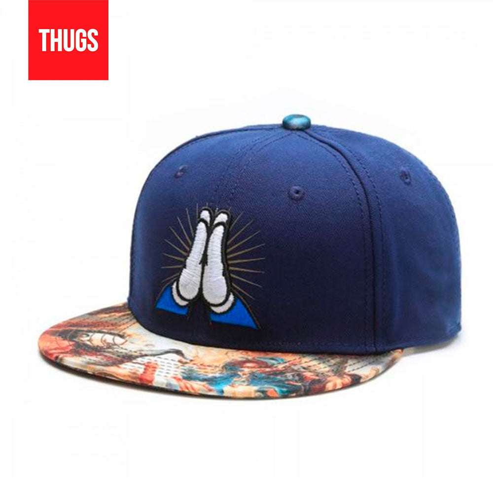Boné Snapback "Ave Maria" Azul
