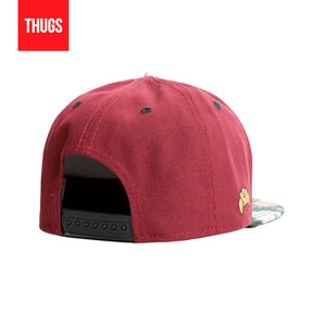 Boné Snapback "Paris" Vermelho estampado