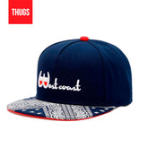 Boné Snapback "West Coast" Azul