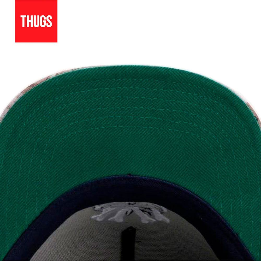 Boné Snapback "Yankees Crimes" Azul estampado