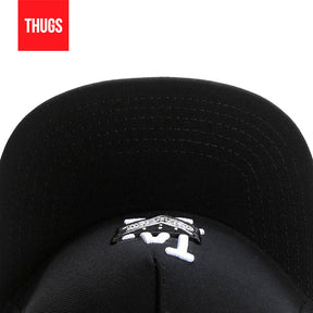 Boné Snapback "LA" Preto e Branco
