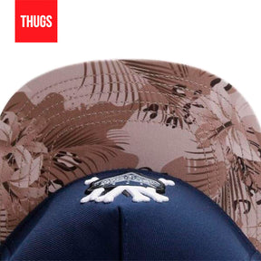 Boné Snapback "Yankees Crimes" Azul estampado