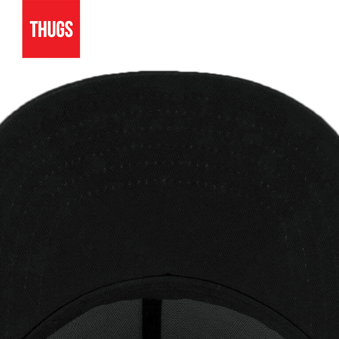 Boné Snapback "Fuck Racism" Preto e vermelho