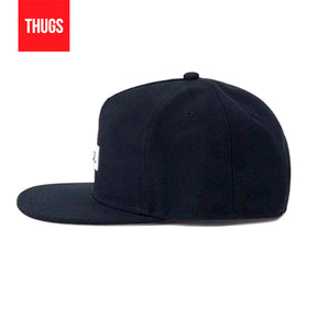 Boné Feminino Snapback "Flamingo" Preto e Rosa