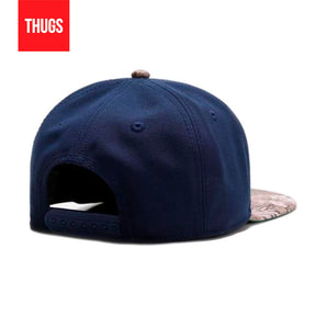 Boné Snapback "Yankees Crimes" Azul estampado