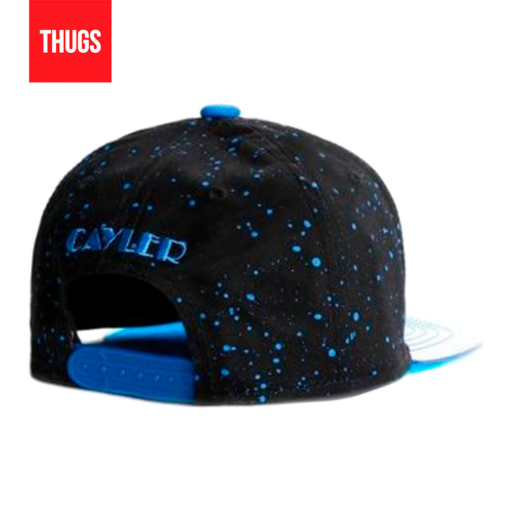 Boné Snapback "80's Baby" Preto e Azul