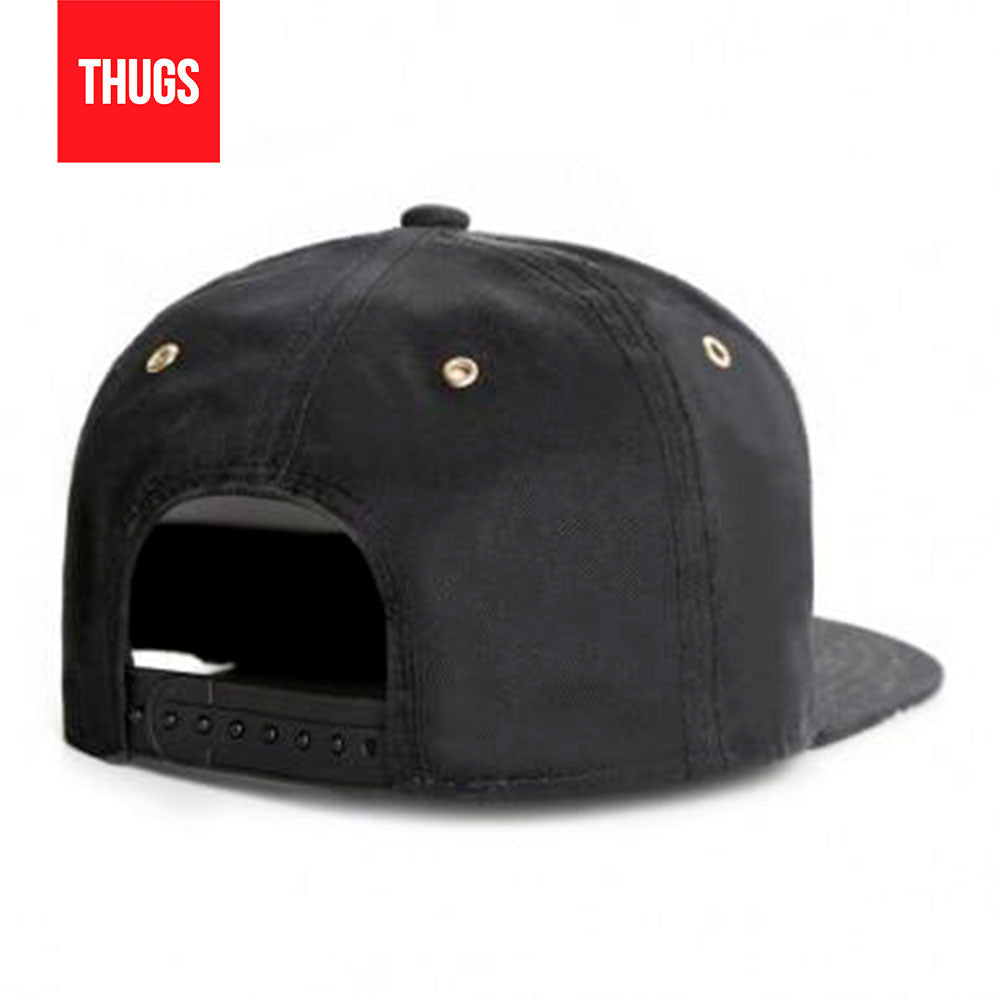Boné Snapback "Budz'n Bluntz" Preto e Branco