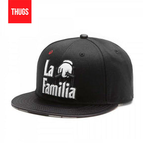 Boné Snapback "La Familia" Preto