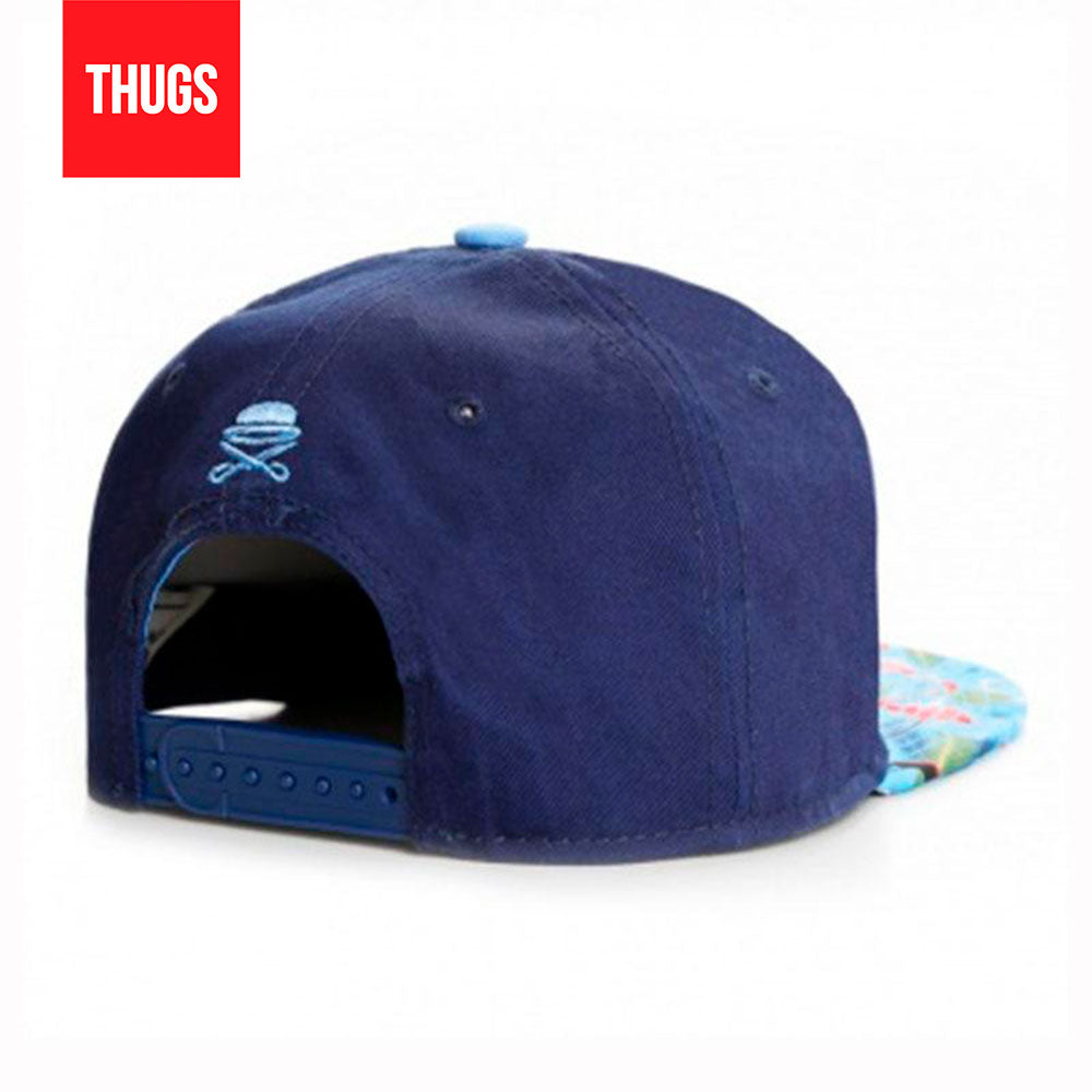Boné Snapback "Hello Brooklyn" Azul estampado