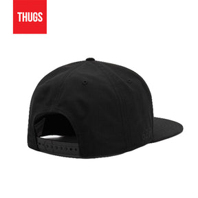 Boné Snapback "Trust" Preto Camuflado