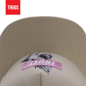 Boné Feminino Snapback "Trust" Bege